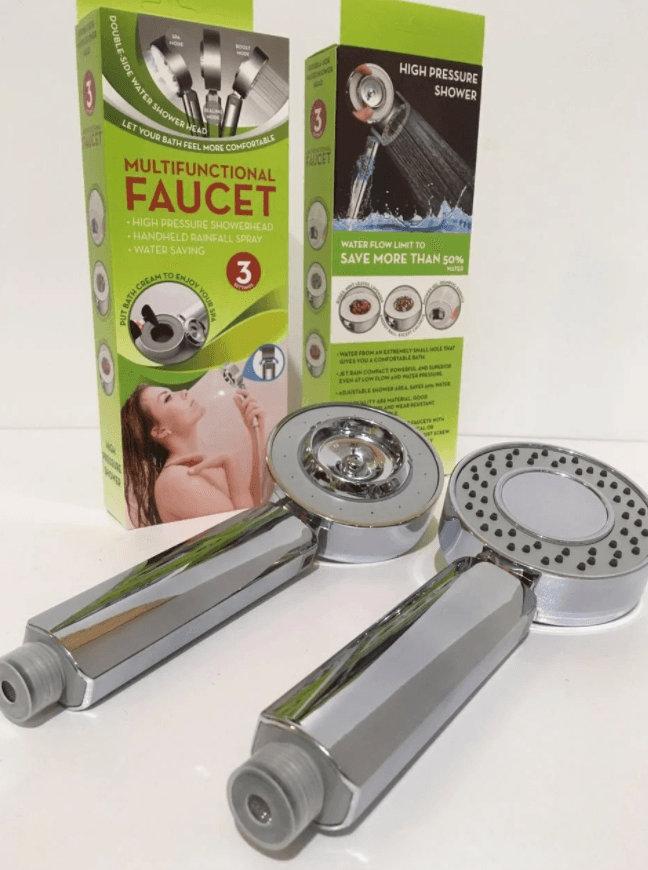 Двостороння душова насадка Multifunctional Faucet, 3 режими поливання – фото 5