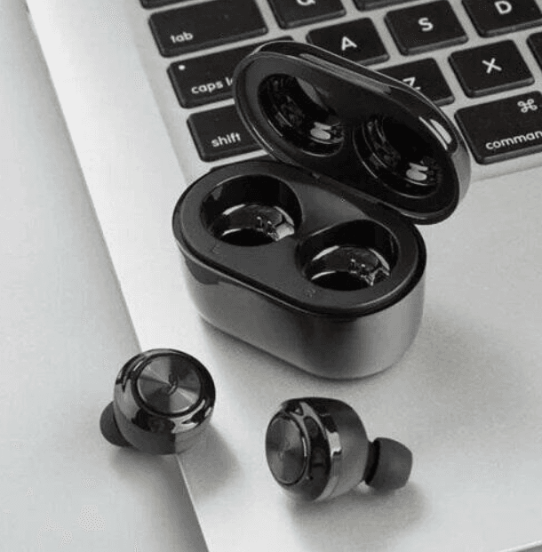 Бездротові вакуумні Bluetooth-навушники Air Twins A6 TWS гарнітура з боксом для заряджання – фото 2