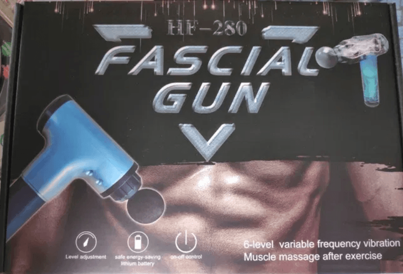 Масажер для м’язів Fascial Gun HF-280 (W-08) Вібромасажер для м’язів – фото 6