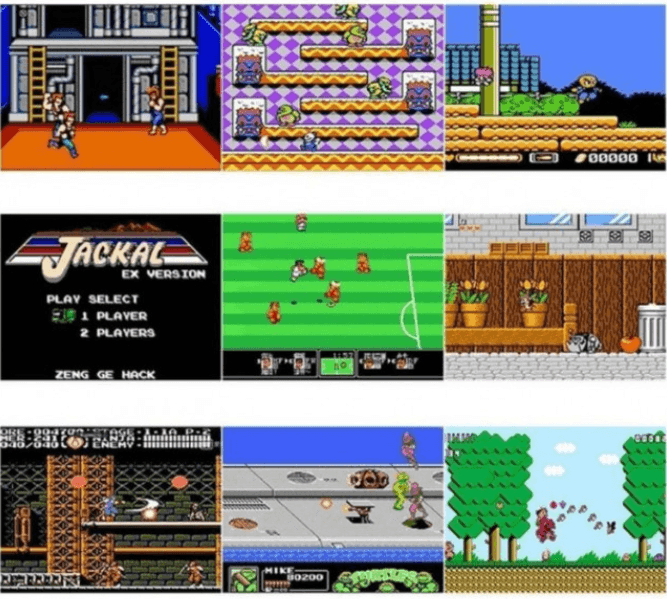 Ретроприставка Sup консоль із кольоровим LCD-екраном без джойстика 8-bit 400 ігор – фото 6