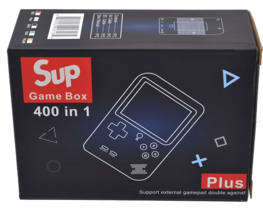 Ретроприставка Sup консоль із кольоровим LCD-екраном без джойстика 8-bit 400 ігор – фото 9