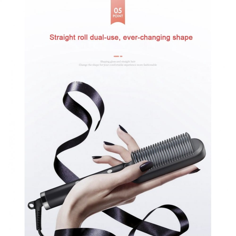 Гребінець випрямляч fast hair straightener HQT-909B – фото 1