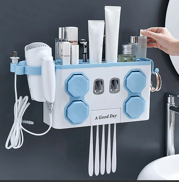 Підставка для зубних щіток/MULTIFUNTIONAL TOOTHBRUSH RACK ART-0367 – фото 4