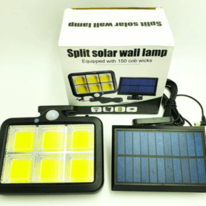 Вуличний ліхтар із датчиком руху Split Solar Wall Lamp на сонячній батареї nf-160c