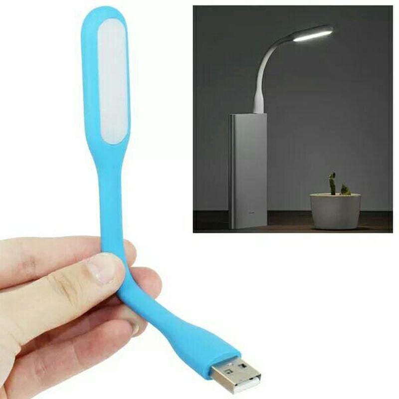 Портативний гнучкий usb світильник USB Led Light (з трьома лампочками) – фото 2