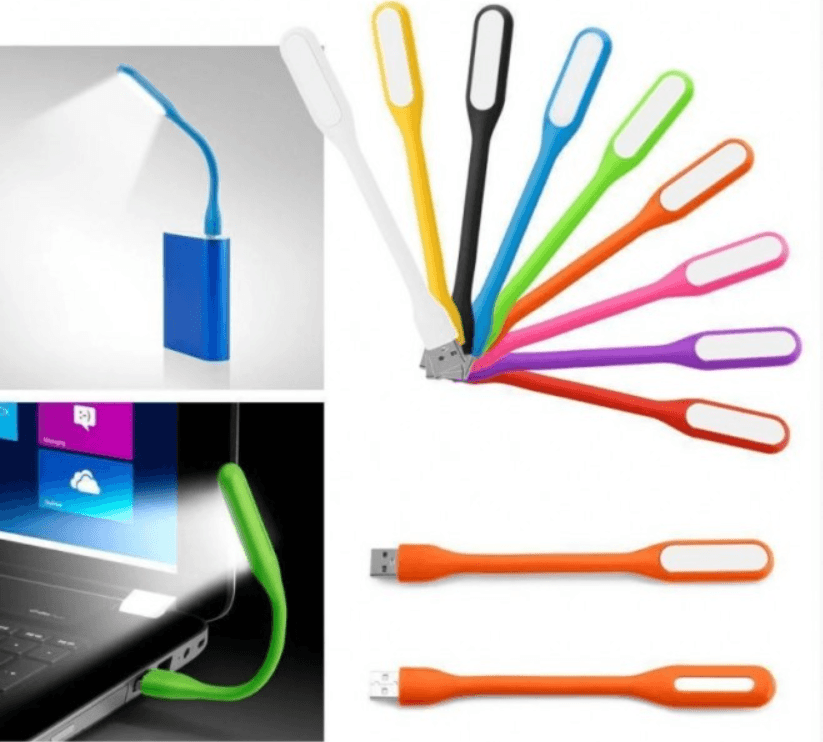 Портативний гнучкий usb світильник USB Led Light (з трьома лампочками) – фото 4