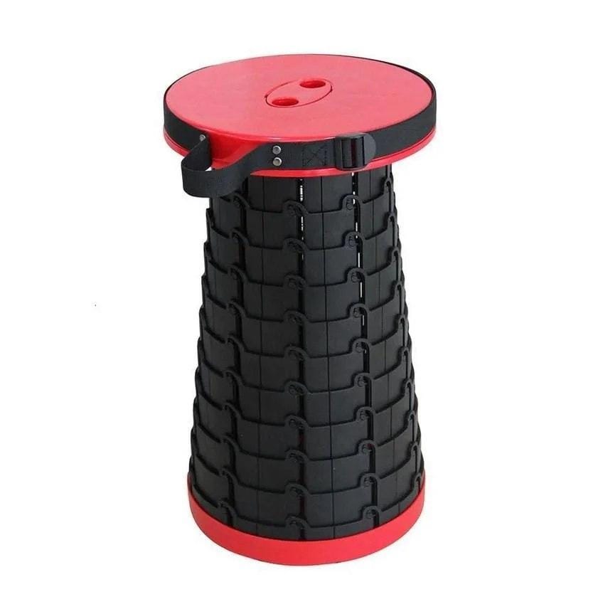 Складаний туристичний стілець 47 см Telescopic stool/Складаний телескопічний стілець для пікніка, риболовлі – фото 1