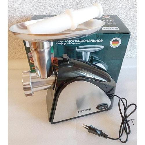 М’ясорубка Rainberg RB-678 3000W + Насадка Для Колбас – фото 2