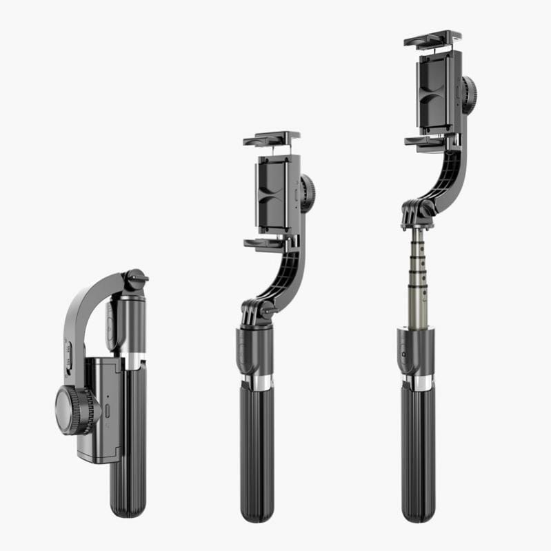 Стабілізатор телефона Gimbal L08. Штатив тримач телефона з Bluetooth пультом дистанційного керування – фото 3
