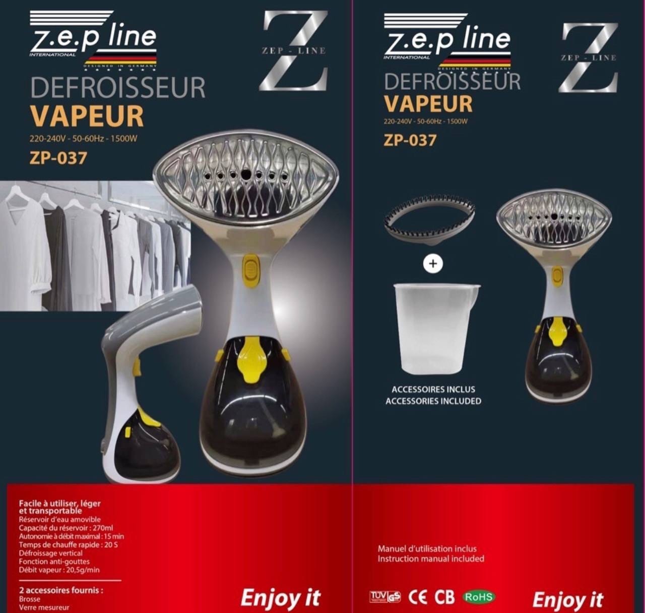 Ручний відпарювач для одягу Zepline ZP-037 – фото 1