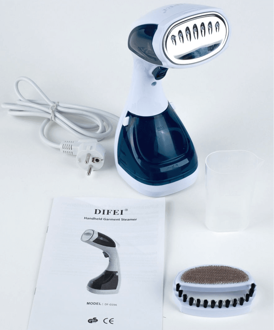 Відпарювач для одягу ручний 1100 Вт, парова праска Difei Handheld Garment Steamer DF-019A – фото 4