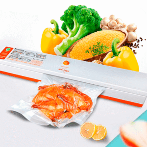 Прилад для вакуумного пакування продуктів, Freshpack Pro вакууматор HQ-1, для тривалого зберігання + пакети