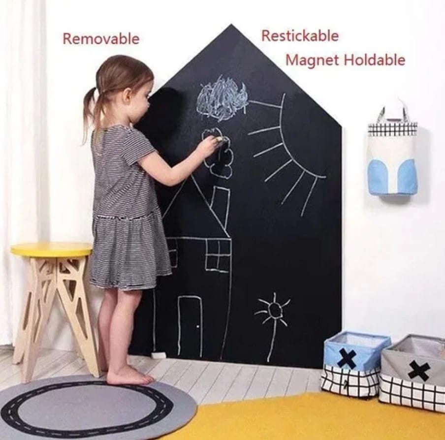 Самоклейна плівка для малювання крейдою Black Board Sticker 45х200 см – фото 1