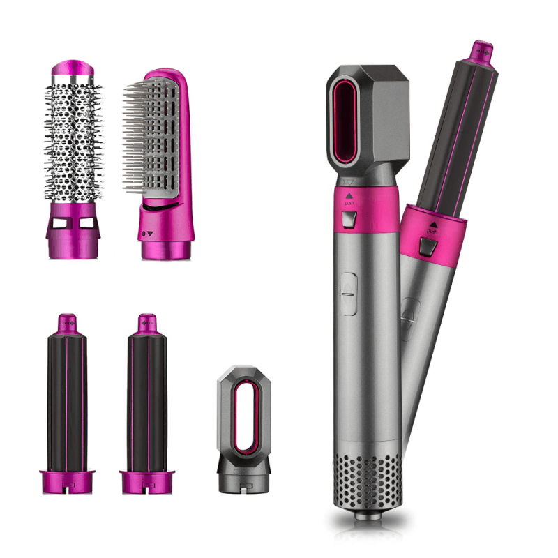 Стайлер 5в1 Hot Air Styler для різних типів волосся з функціями надання об’єму, випрямлення – фото 2