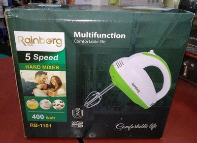 Міксер ручний Rainberg RB 1101 400W 5 швидкостей – фото 3