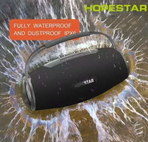 Портативна колонка Hopestar H51, bluetooth колонка, колонка бездротова з водонепроникним корпусом – фото 6