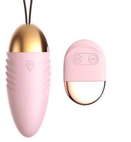 Вібратор-яйце “Spark of love” з пультом ДК рожеве – фото 3