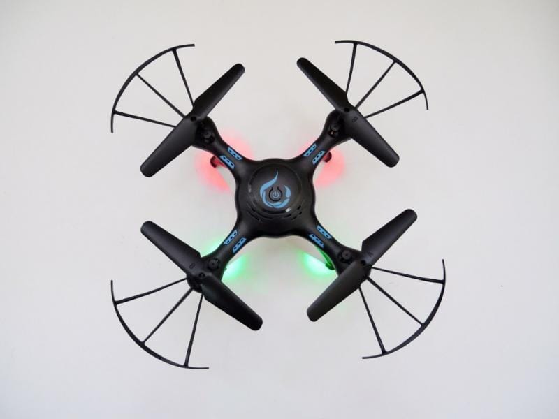 Квадрокоптер QY66-X05 з Wi-Fi камерою (Чорний, Білий) – фото 5