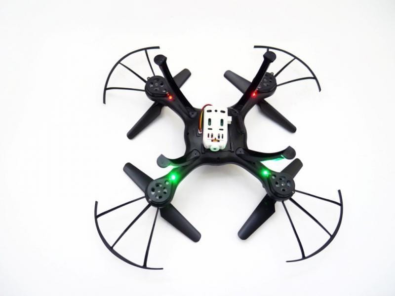 Квадрокоптер QY66-X05 з Wi-Fi камерою (Чорний, Білий) – фото 4