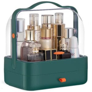 Органайзер для косметики 2 секції (зелений) YM206 Single Drawer ⁇ Косметичний органайзер