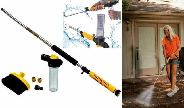 Мийка високого тиску Water Zoom для миття машини та поливання кольорів – фото 2