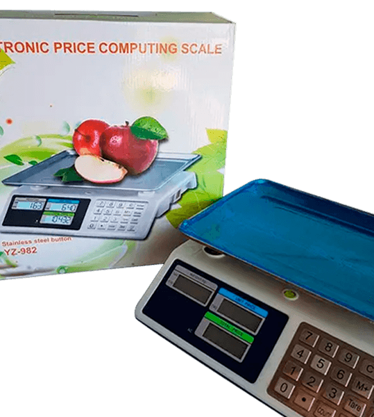 Ваги торговельні електронні з лічильником ціни ACS KitchenTech KT218 50 кг 6 V (метал) – фото 3