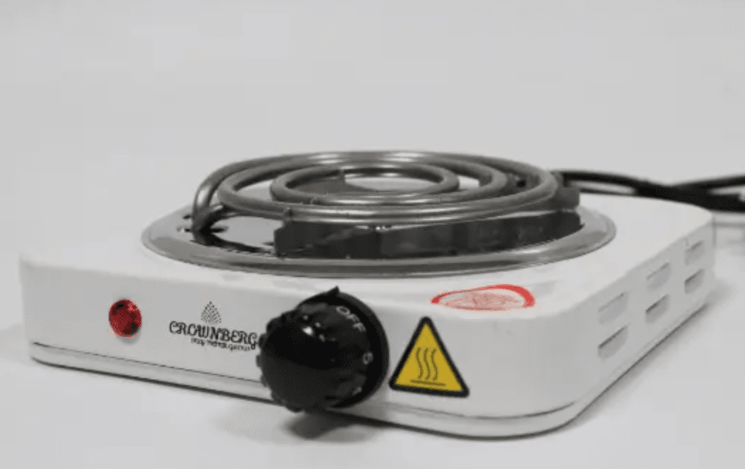 Електроплита CROWNBERG СВ-3740 1000W спіральна – фото 1