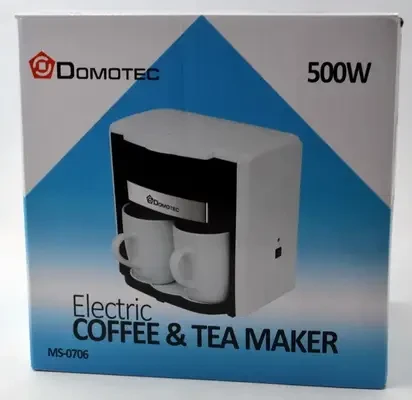Кавоварка DOMOTEC MS0706 Біла – фото 1