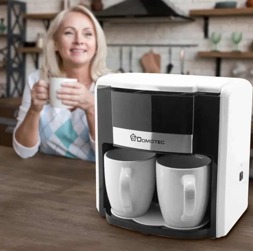 Кавоварка DOMOTEC MS0706 Біла – фото 5