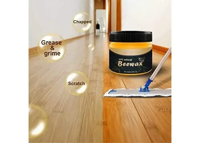 Поліроль для меблів Beewax 80 г/Воскова поліроль для меблів – фото 1