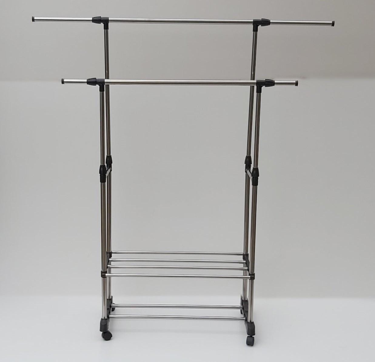 Вішалка-стійка для одягу та взуття Triple Stand Hanger – фото 3