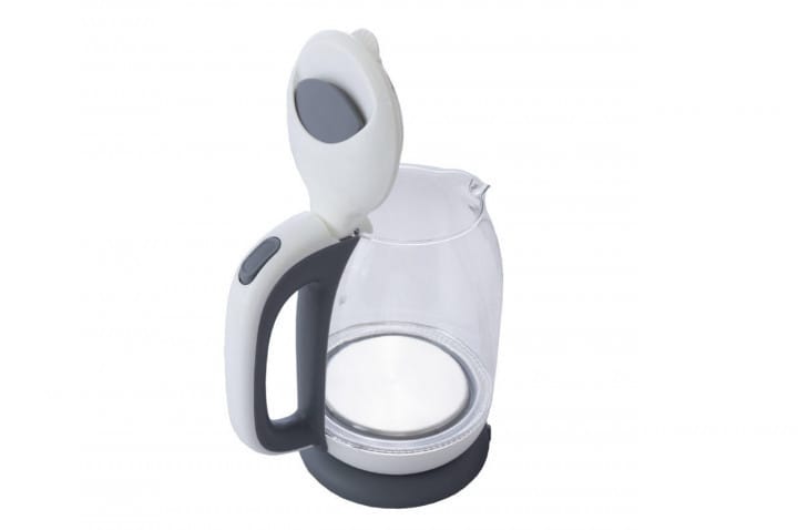 Електричний дисковий скляний чайник Crownberg CB 9121 1800 Вт електричний чайник із підсвіткою – фото 1