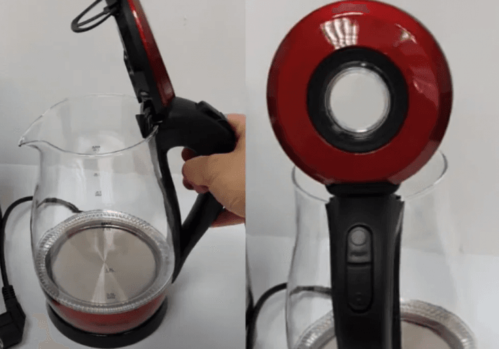 Електричний чайник Rainberg RB-914 скляний 2 л 1850 Вт – фото 3