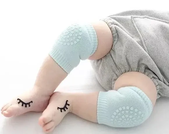 Наколінники для дітей Children chicken knee protector колір рожевий, сірий, чорний Дитячі наколінники – фото 1