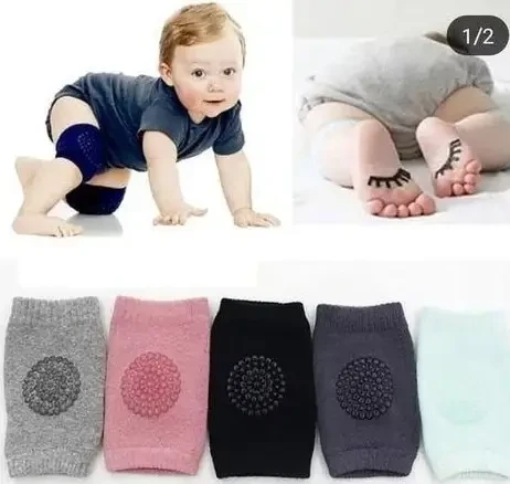 Наколінники для дітей Children chicken knee protector колір рожевий, сірий, чорний Дитячі наколінники – фото 3