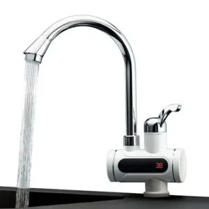 Кран-водонагрівач з LCD-екраном Instant Electric Heating Water (нижнє під'єднання) FT-003