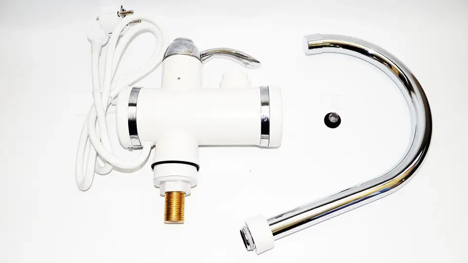 Кран-водонагрівач з LCD-екраном Instant Electric Heating Water (нижнє під’єднання) FT-003 – фото 1