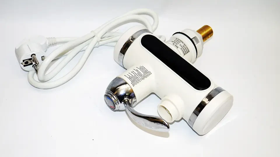 Кран-водонагрівач з LCD-екраном Instant Electric Heating Water (нижнє під’єднання) FT-003 – фото 3