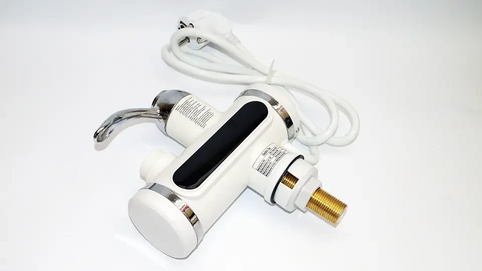 Кран-водонагрівач з LCD-екраном Instant Electric Heating Water (нижнє під’єднання) FT-003 – фото 2