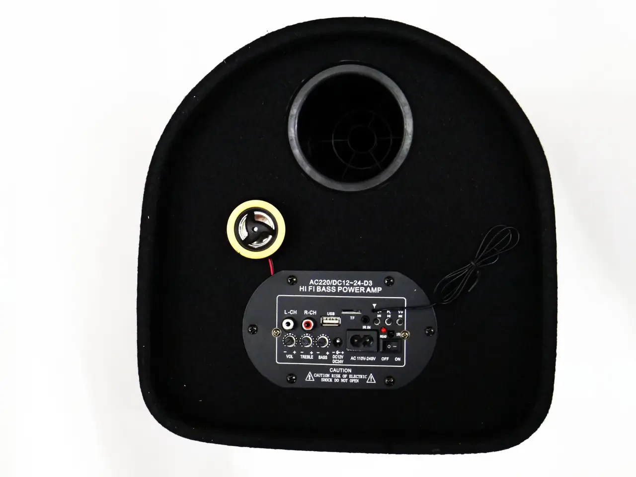 10″ Активний сабвуфер бочка ZPX 350W + Bluetooth – фото 4