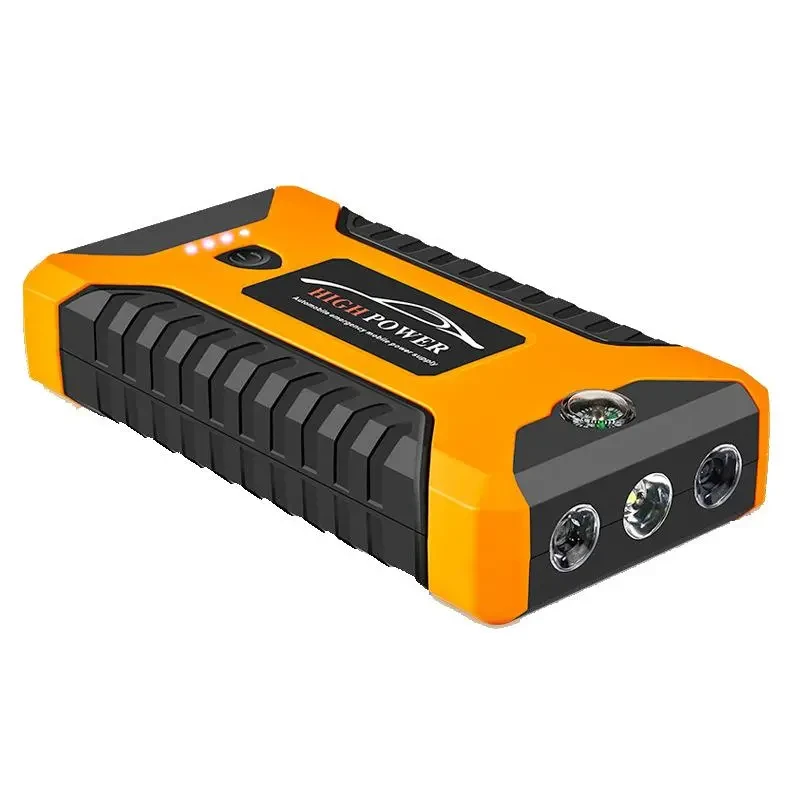 Пускозарядний автомобільний пристрій Jumpstarter 27JX 12В/2А з акумулятором на 99800mAh і ліхтарем ANS К – фото 2