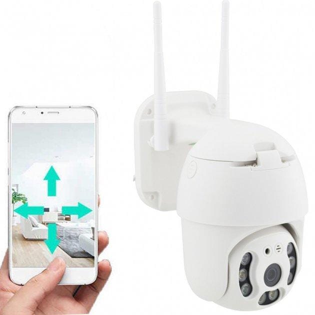 Поворотна вулична IP-камера відеоспостереження PTZ WiFi xm 2mp з віддаленим доступом – фото 6