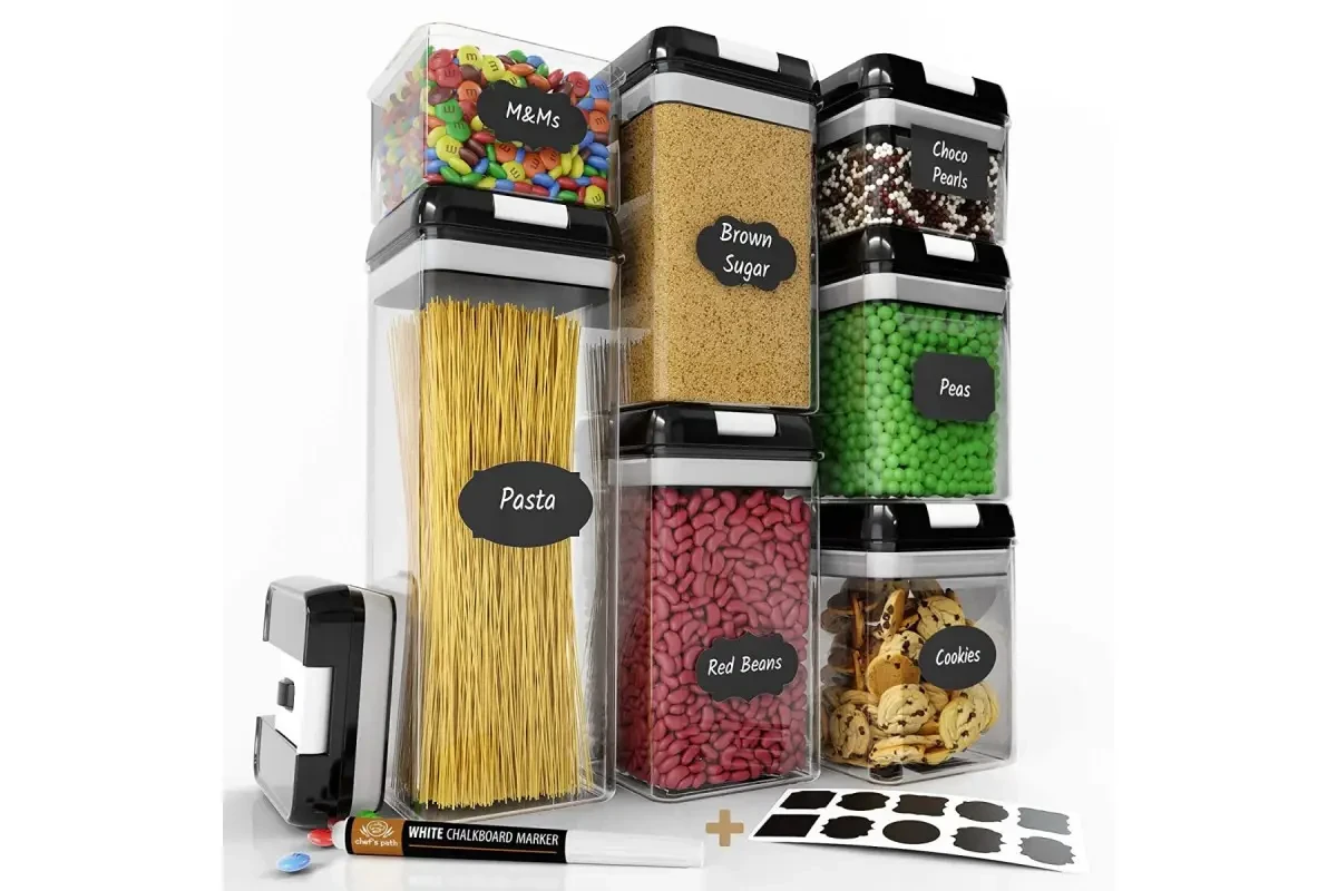 Набір контейнерів для їжі, 7 предметів, FOOD Storage Container Set 7 pcs – фото 1