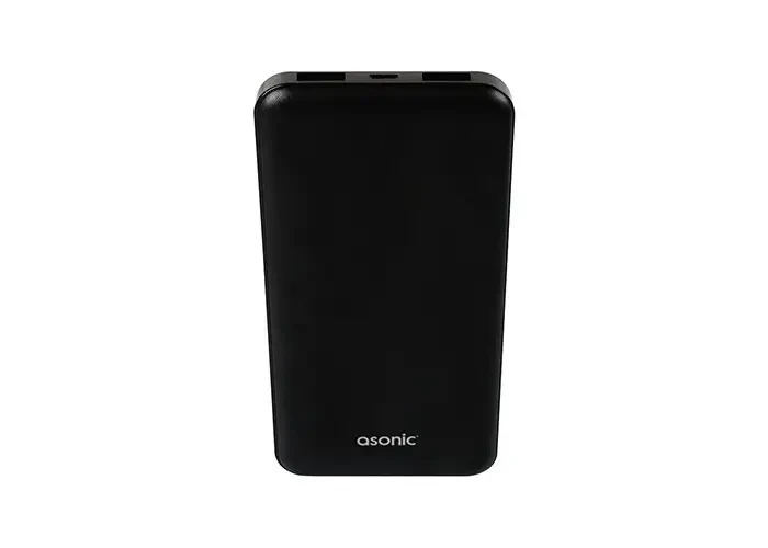 Повербанк Asonic AS-P10 10000 mAh 2*USB Чорний – фото 2