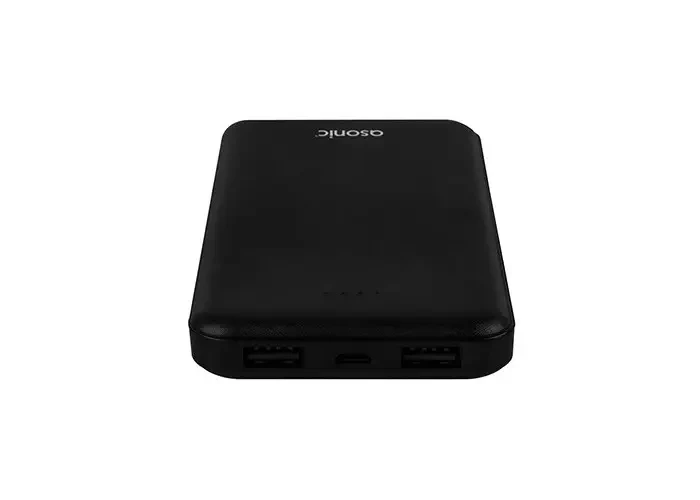 Повербанк Asonic AS-P10 10000 mAh 2*USB Чорний – фото 4