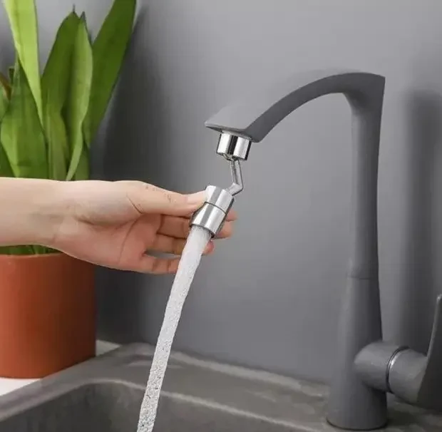 Насадка на кран аератор із поворотом 720° – фото 2
