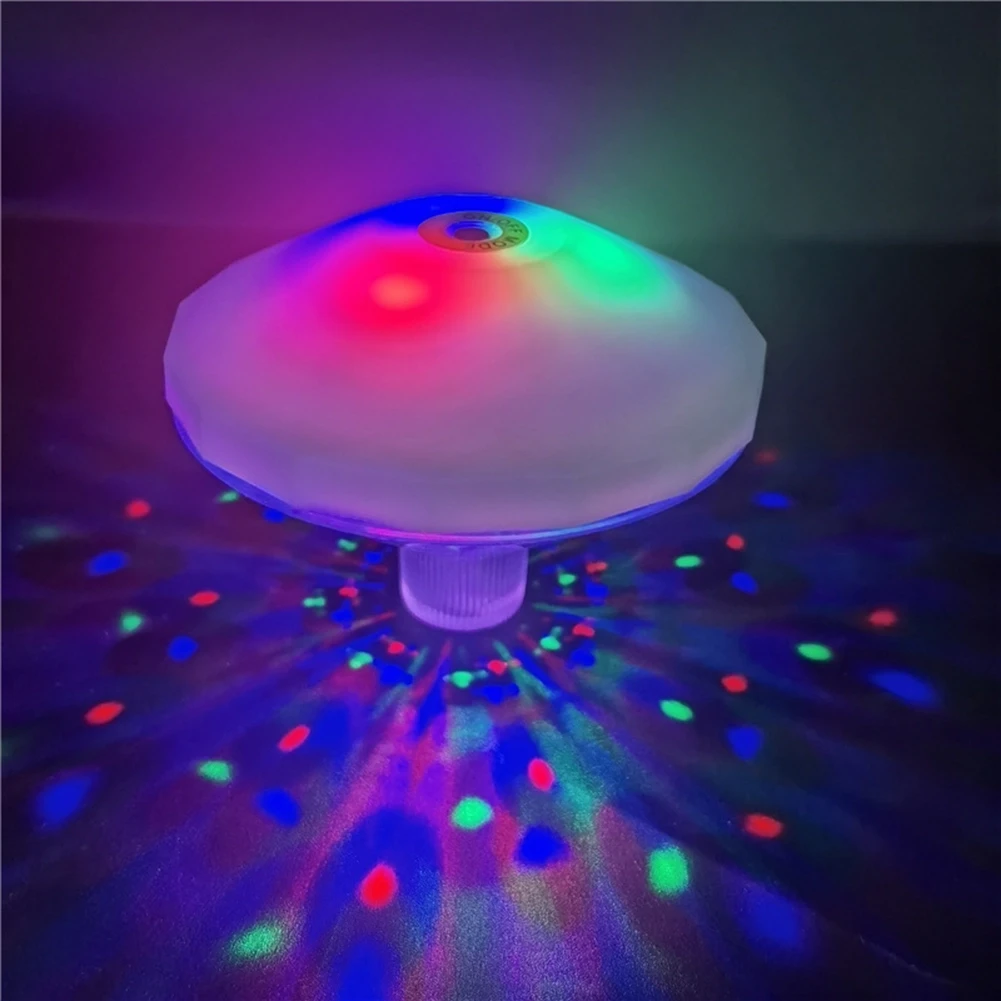 Світлодіодна RGB лампа, водонепроникна садова лампа для басейну, газона світильник на батарейках – фото 2