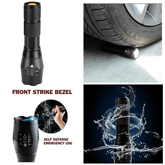 Ліхтар ручний X-Balog BL-1831-T6 (220 В і 12 В) – фото 4