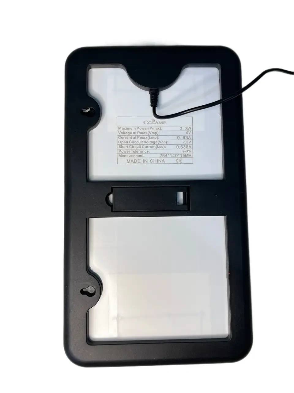 Портативна сонячна панель Cclamp CL-638wp 3.8 W 6 V IP65 – фото 3