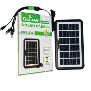 Портативна сонячна панель Cclamp CL-638wp 3.8 W 6 V IP65